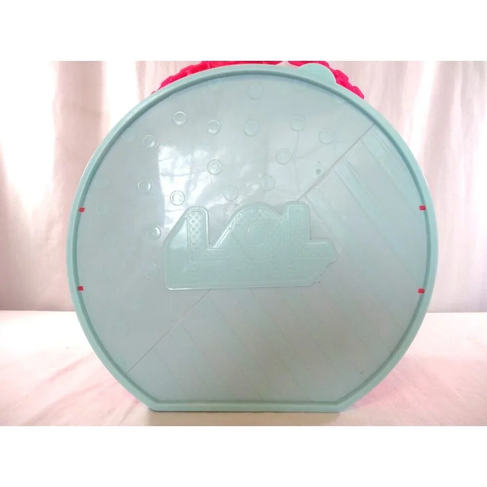 LOL Surprise Carrying Case Tote‎ Doll Storage Pink Teal with Handle CASE ONLY